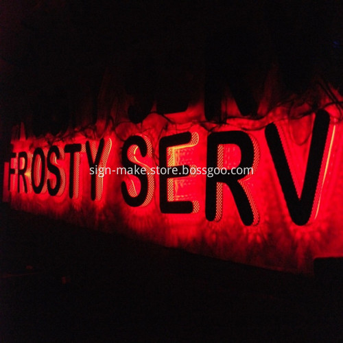 RGB Backlit LED Channel Letter Sign